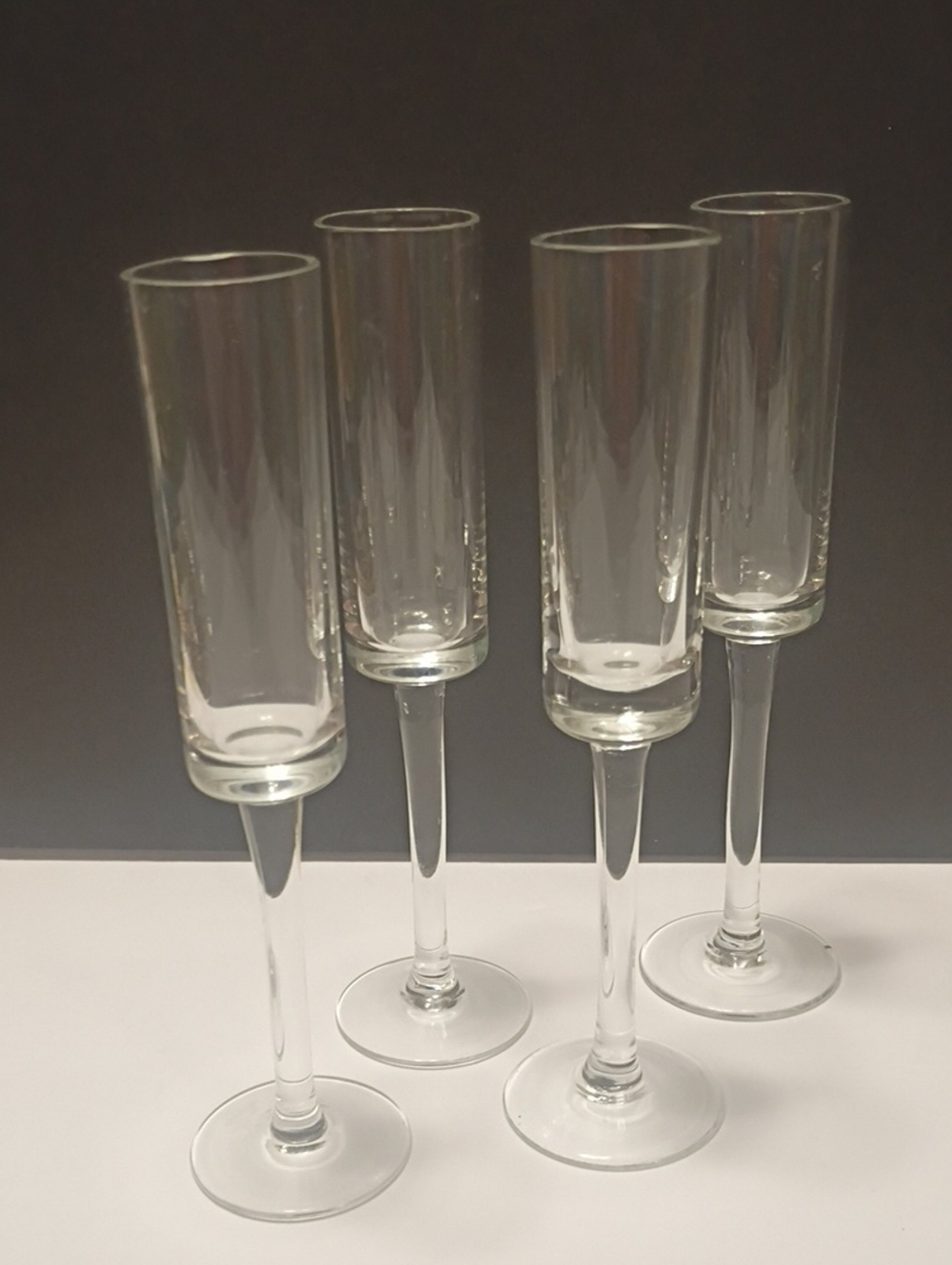 Clear Glass Champagne Shooter Shot - Set of 4